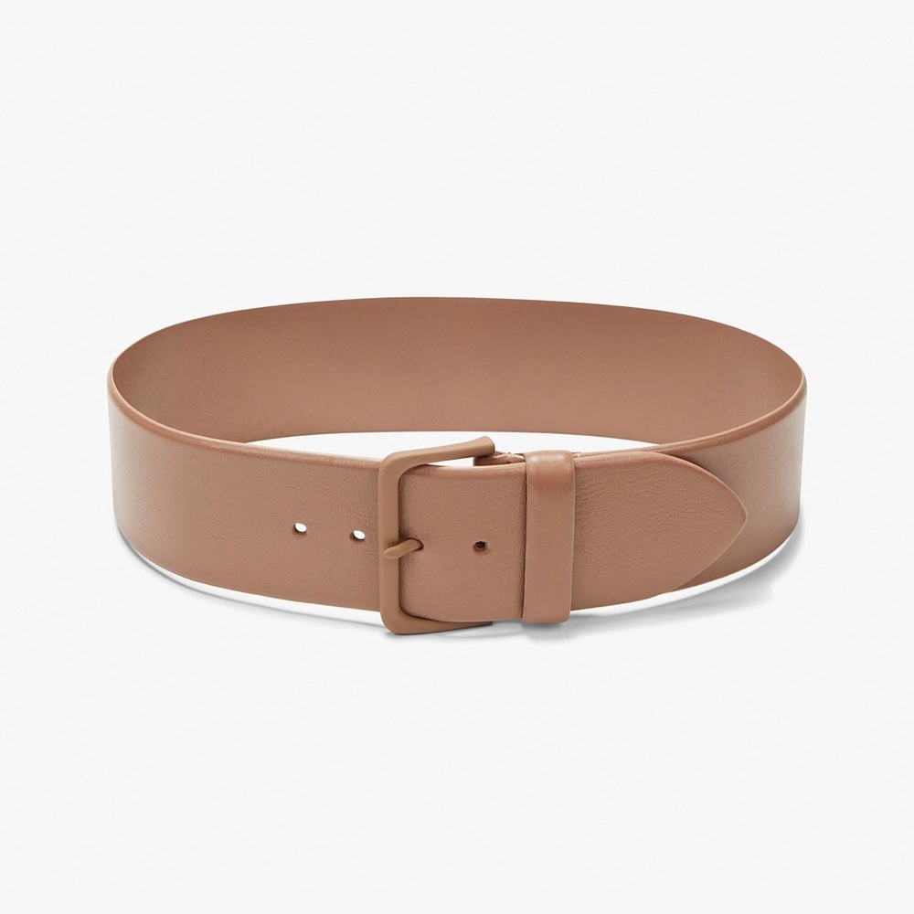 MM LAFLEUR The Beebe Belt Tan Italian Leather Women's Small